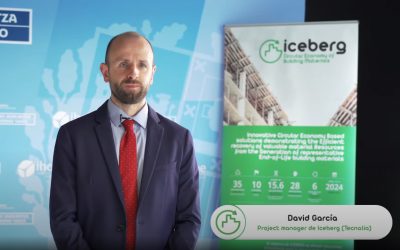 “ICEBERG aims to achieve 35 innovative results from real applications to improve circularity in the construction sector”